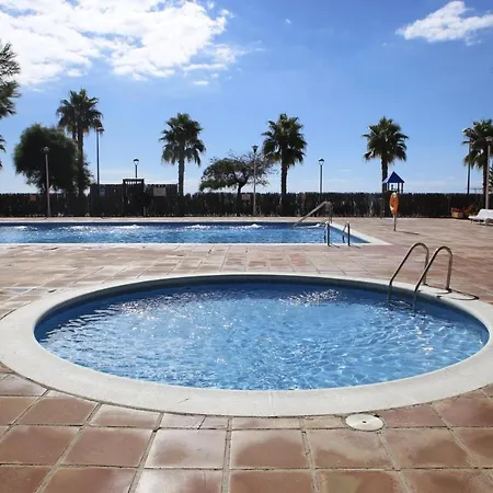 Apartment At041 Els Pins, Primera Linea De La Playa, Con Piscina